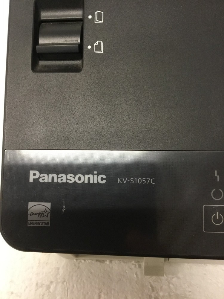 Panasonic KV-S1057C High-Speed Document Scanner ADF – Only 585 Scans w/Cables