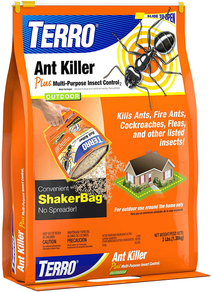 TERRO Ant Killer plus Multi-Purpose Insect Control for Outdoors - Kills Fire Ant