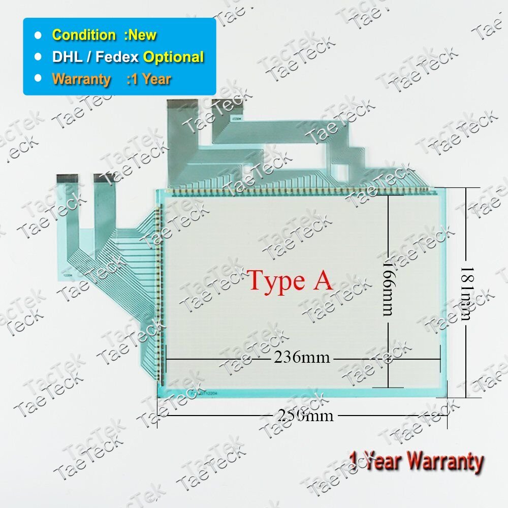 Touch Screen Panel Digitizer for GT1572-STBD GT1572-STBA + Overlay #