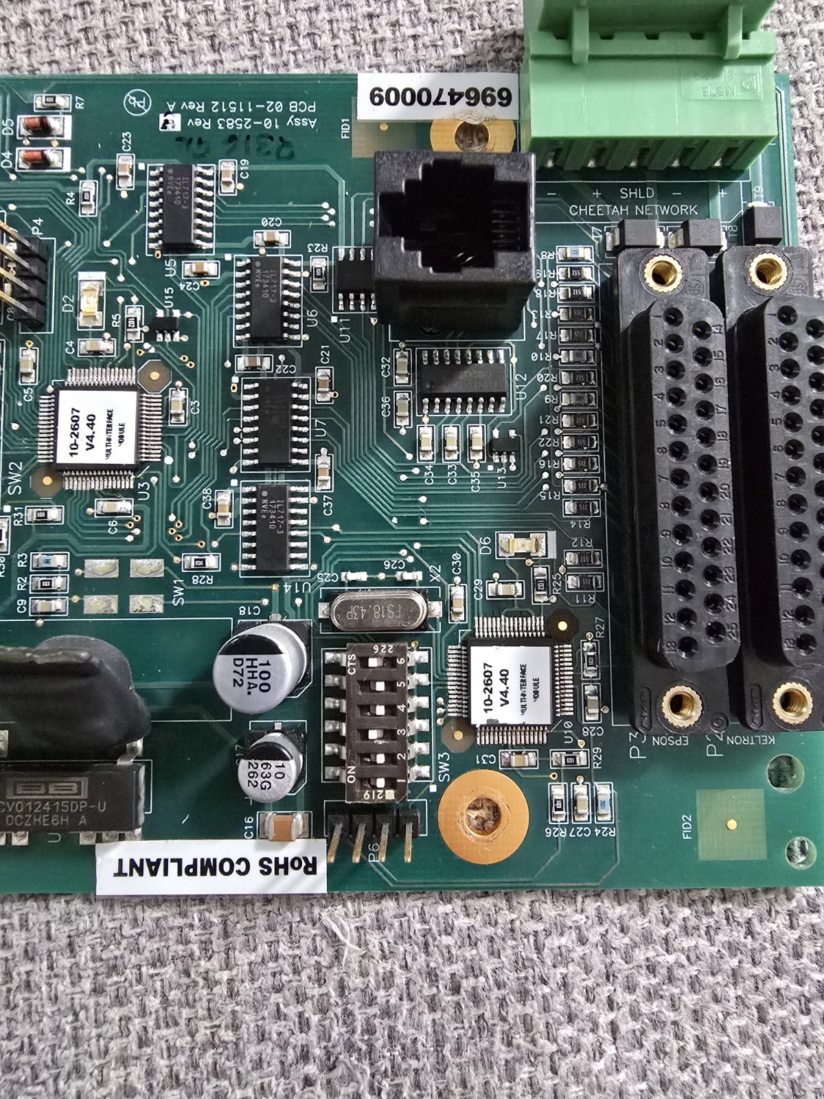 Fike 10-2583 Rev A Multi Interface Module Printer Interface / Ver4.40