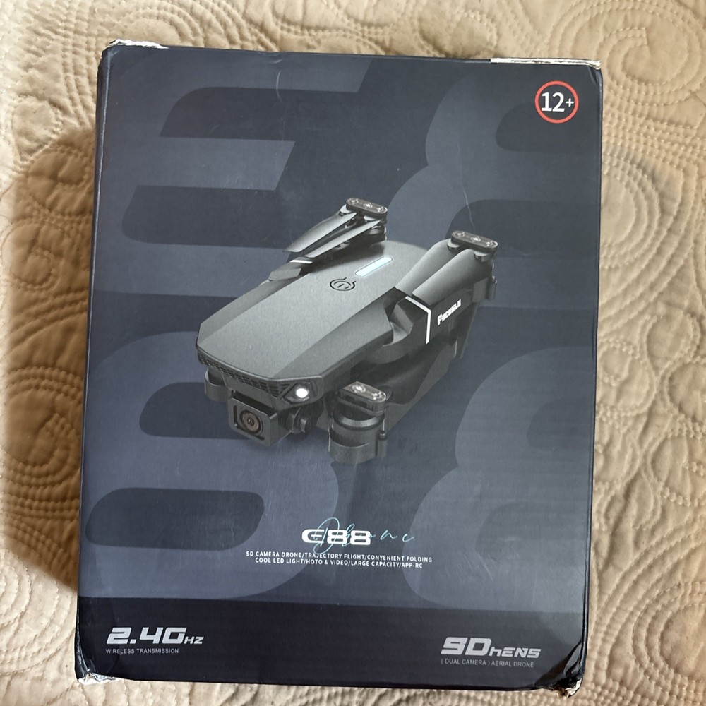 Facegle E88 Pro Drone With Camera, Case And Remote