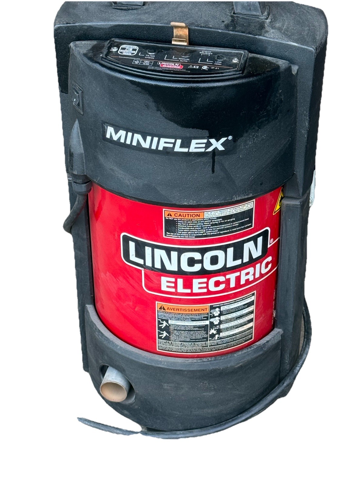 Lincoln Electric Miniflex Portable Welding Fume Extractor 120V Very Clean Filter