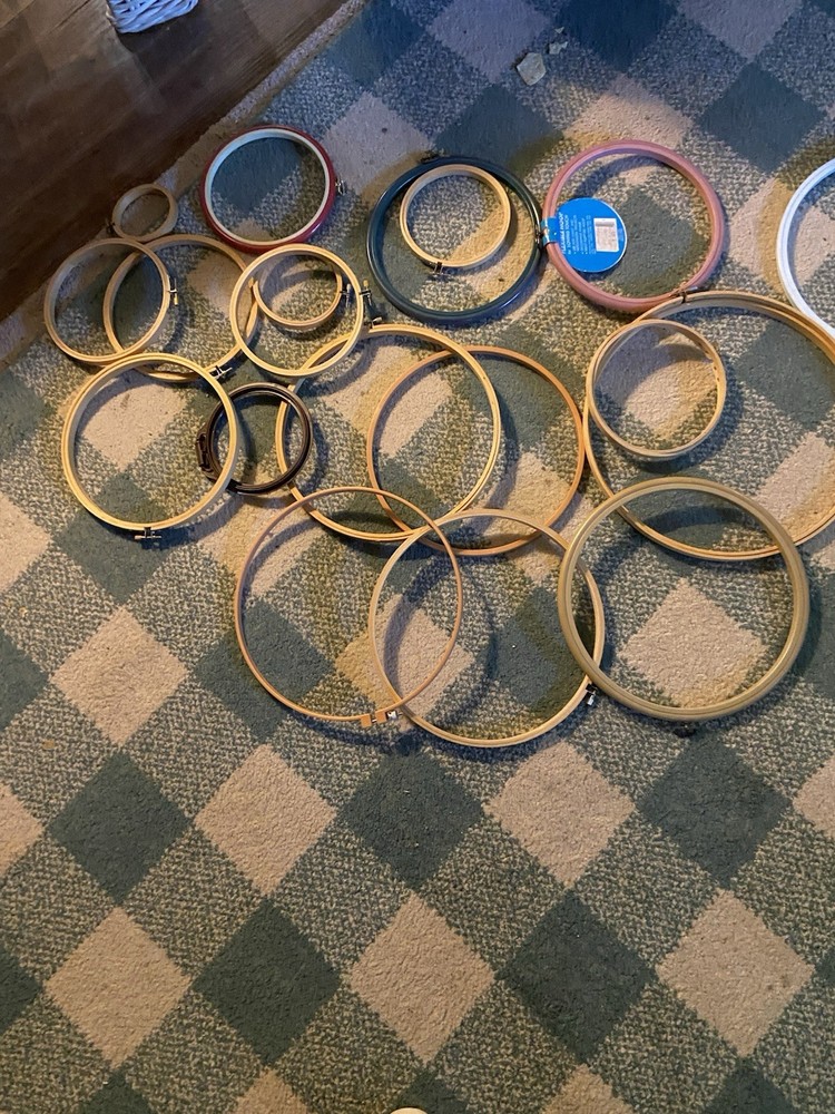 Embroidery HOOPS All Sized About 28