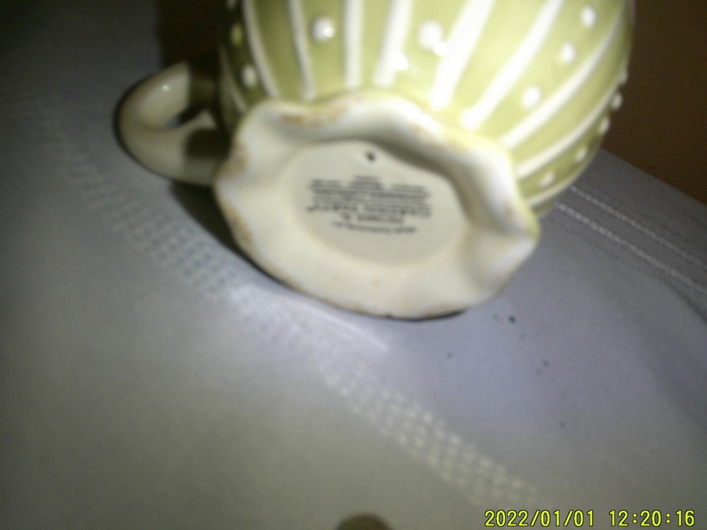 HOME & GARDEN EXCLUSIVE TEAPOT STACKABLE CUP PORCELAIN