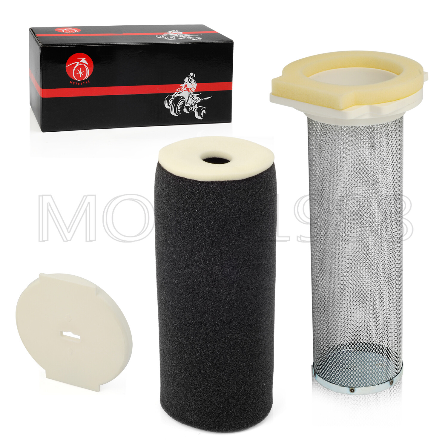 Air Filter & Cage Guide & CAP Kit For Yamaha Grizzly 600 660 98-08 1UY-14458-01