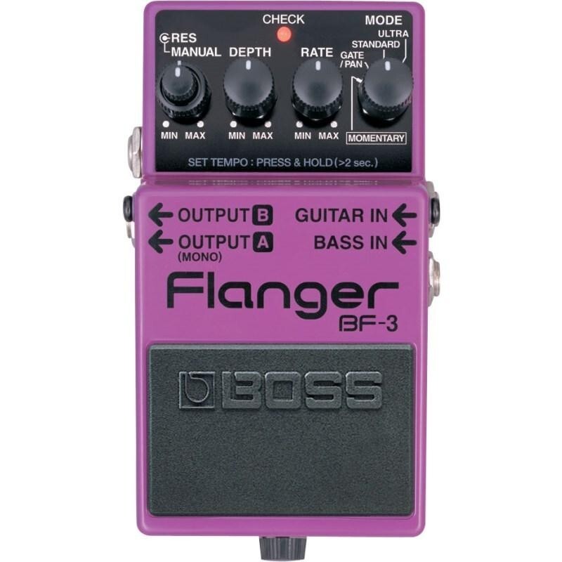 boss bf-3 flanger pedal