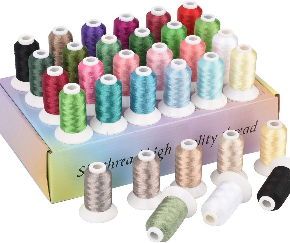 32 Madeira Colors Polyester Embroidery Machine Thread Kit 500M (550Y) Each Spool