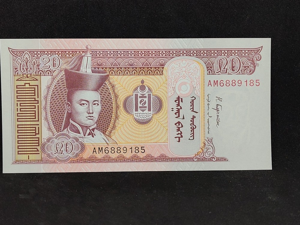 2018 Mongolia 20 Tugrik AM6889185