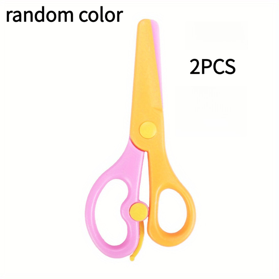 Colored Craft Scissors for Kids, DIY Paper Cutting Scissors