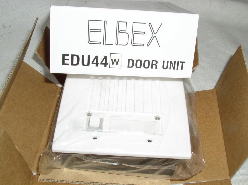 NEW ELBEX GRAYSTONE EDU44W FLUSH MOUNT REMOTE DOOR UNIT STATION INTERCOM BOX