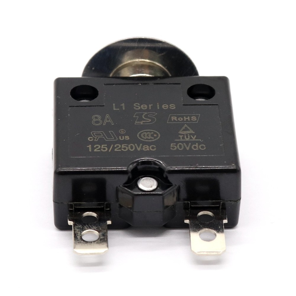 5 10 15 30A Push Button Circuit Breaker Overload Protector Manual Reset Thermal