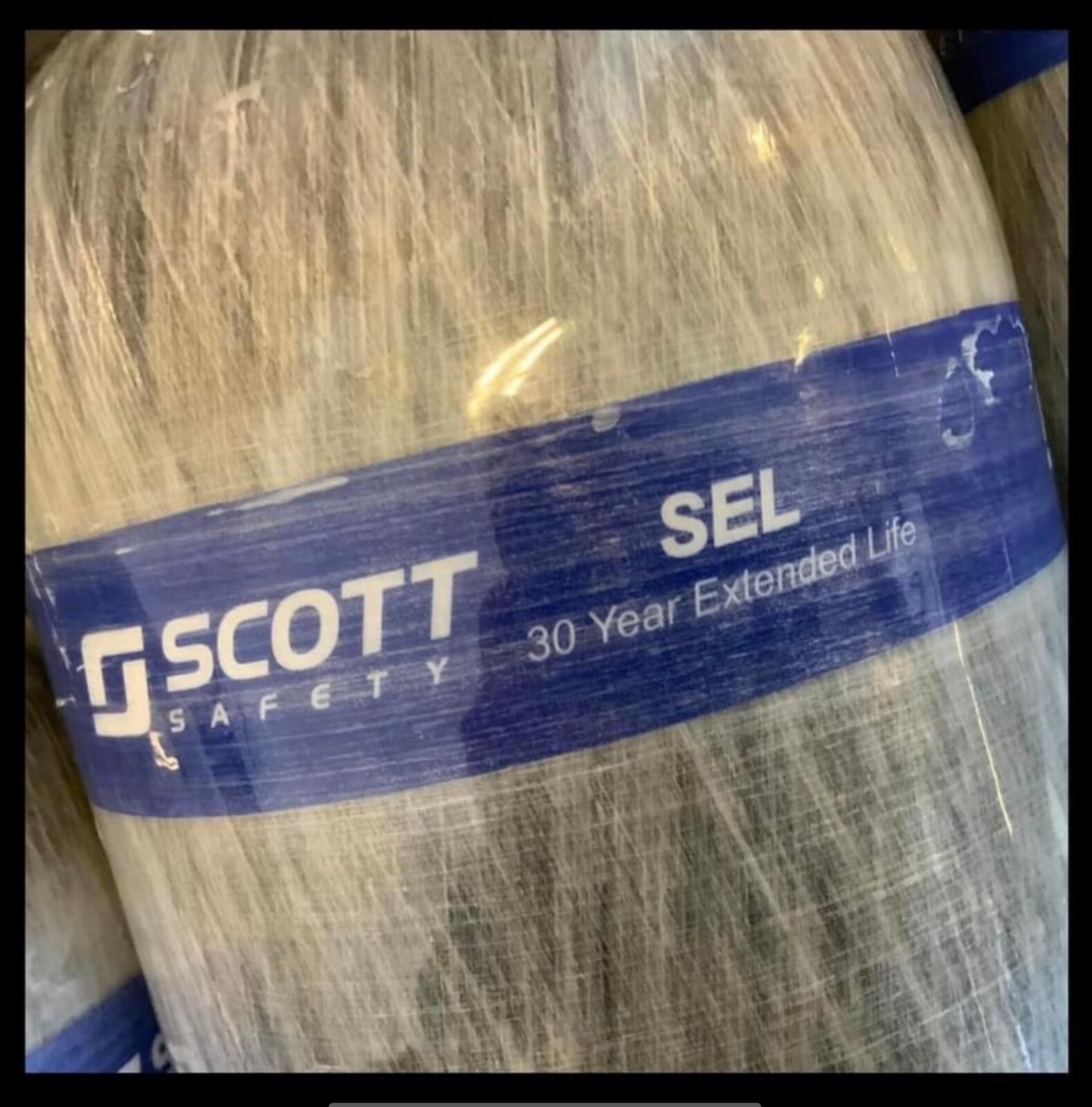 “30 Year SEL” Scott 4500PSI 45MIN Firefighter SCBA Bottle Tank Cylinder Mfr 2014