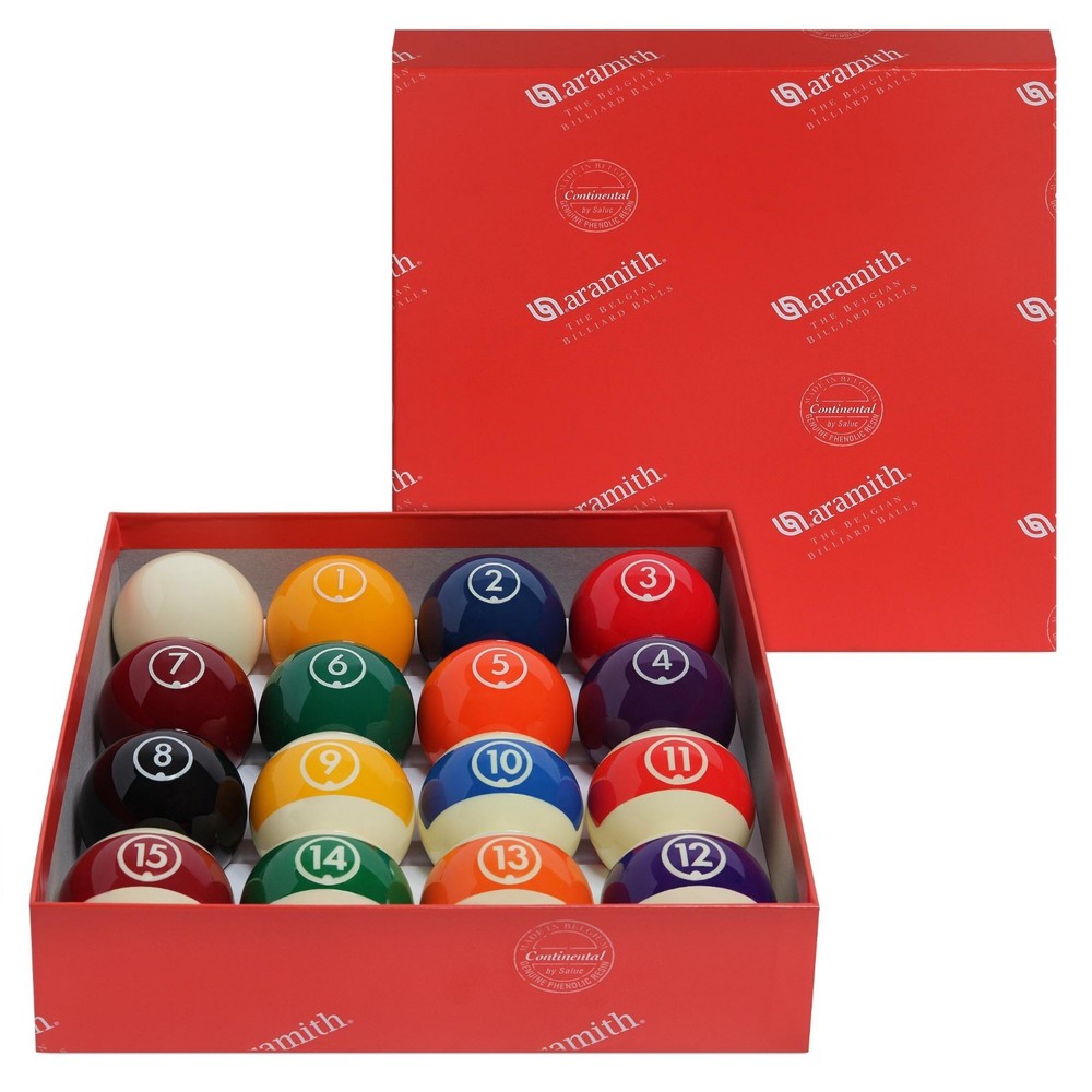 Aramith Continental Billiard Pool Ball set 2 1/4"