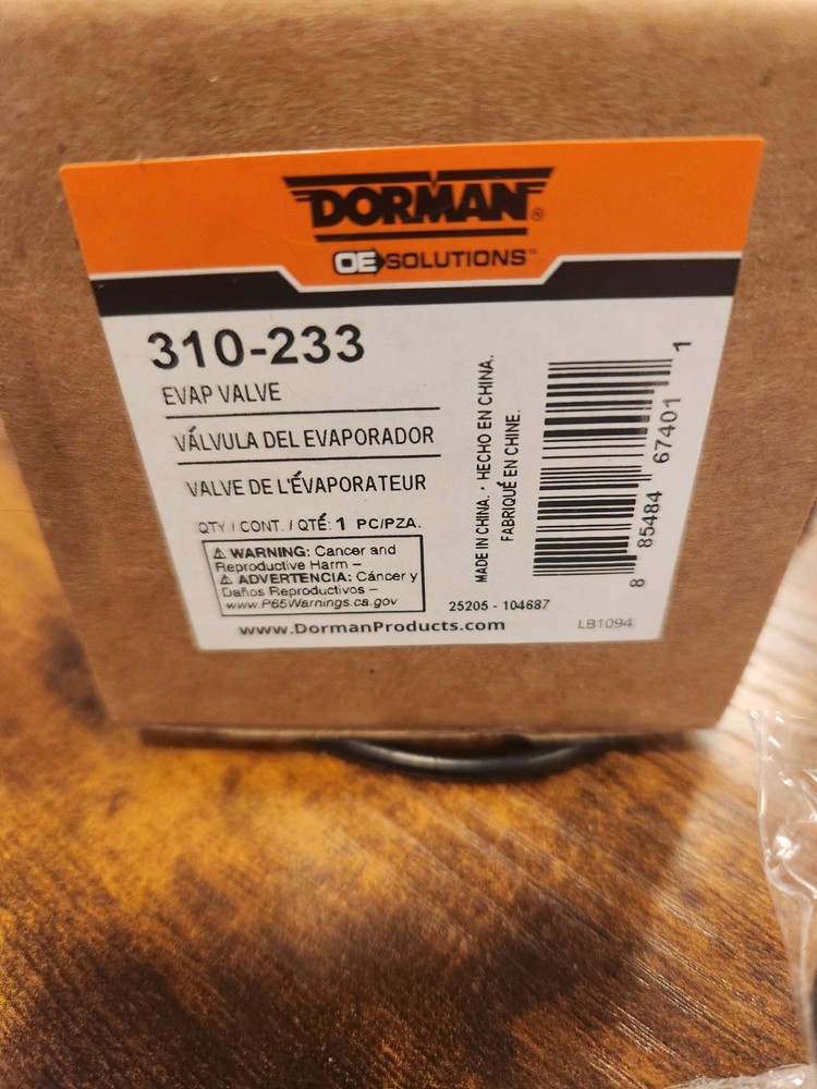 Dorman 310-233 Evaporative Emissions System Leak Detection Pump Compatible
