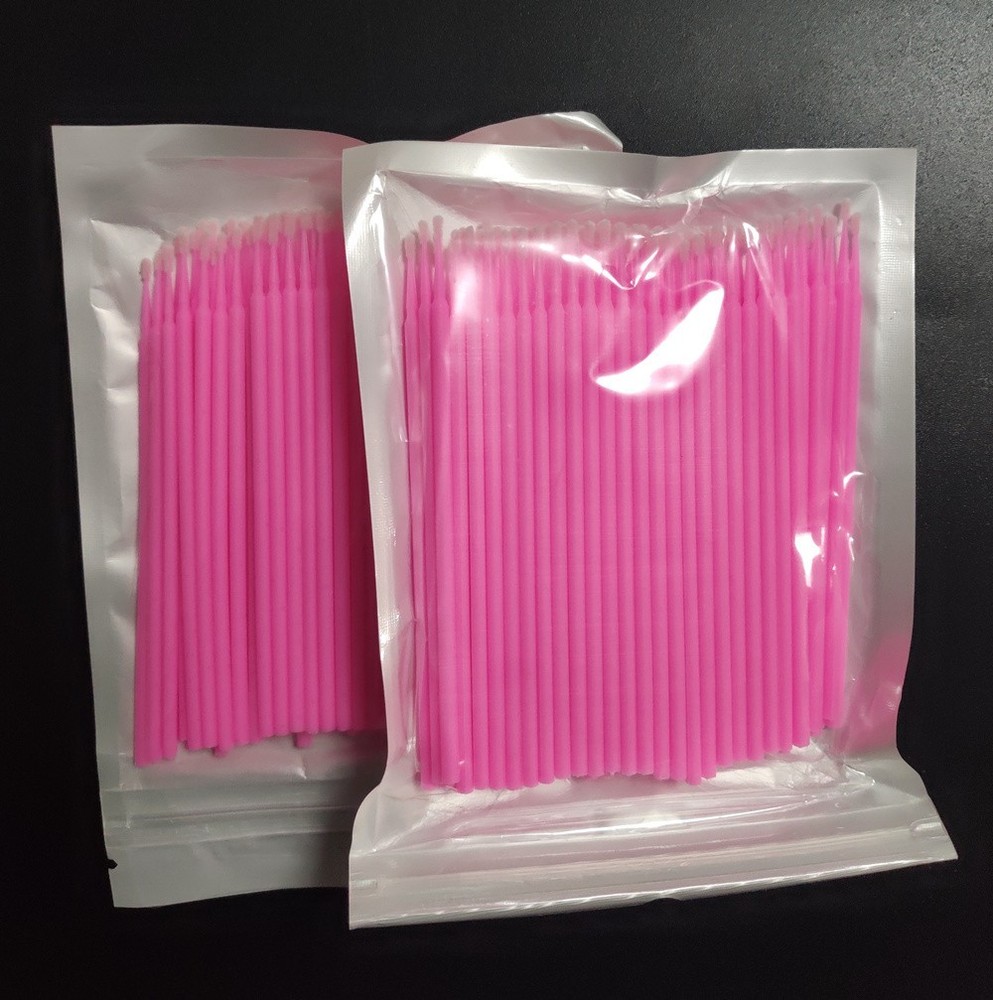 500 Micro Brushes Applicators Microbrush Dental (Regular, Fine, Super Fine) Eye