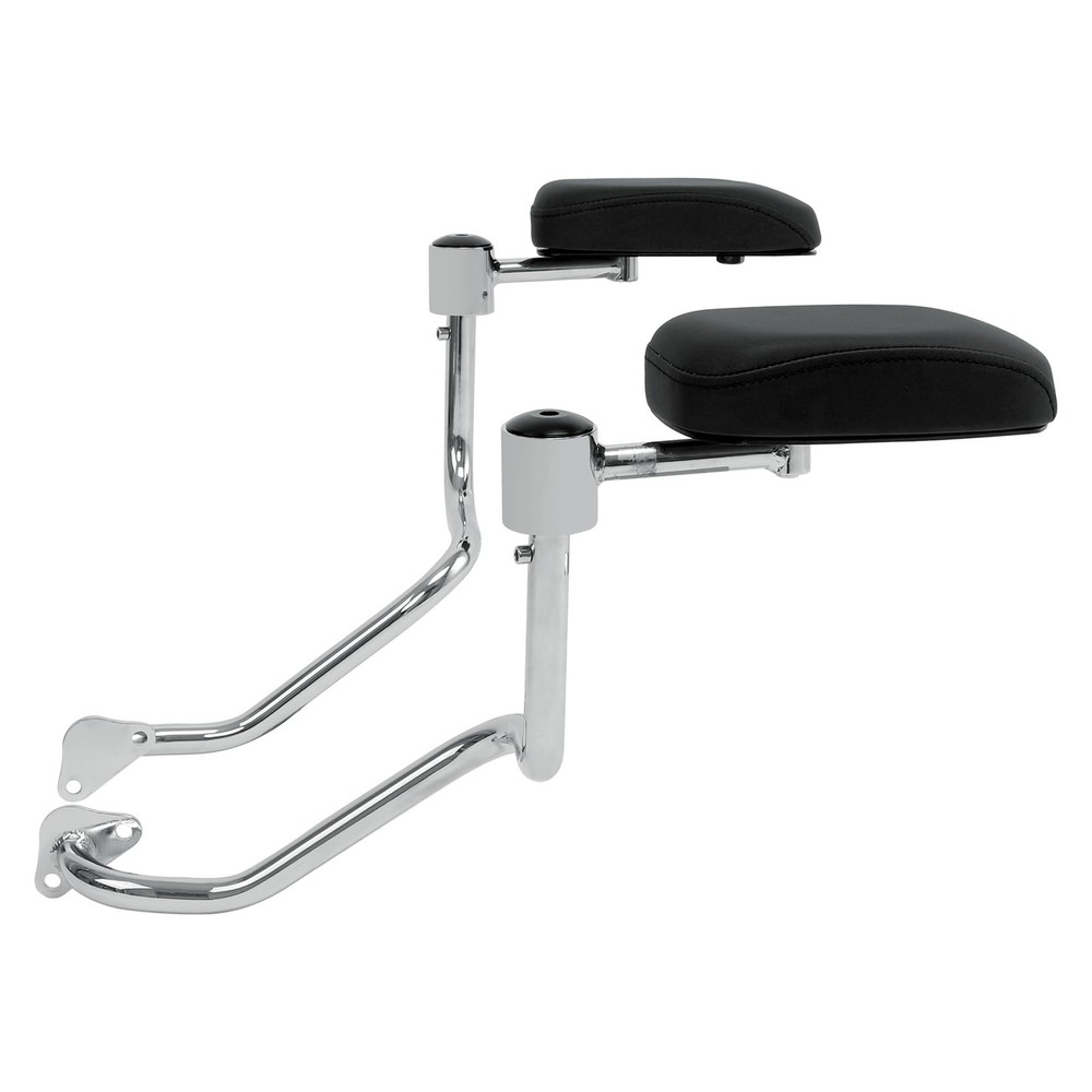 Passenger Armrest for Chieftain Roadmaster Springfield Challenger Black Chrome