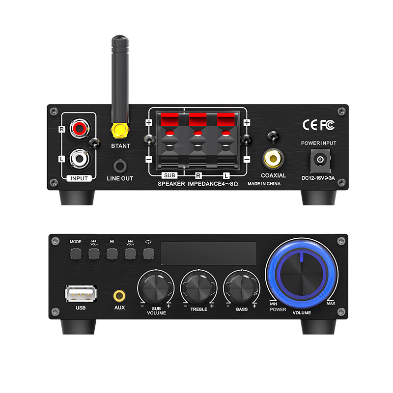 ‌LEPY-T1 Multi-Input Amp: USB/AUX/Coaxial & Studio-Grade Sound Field‌