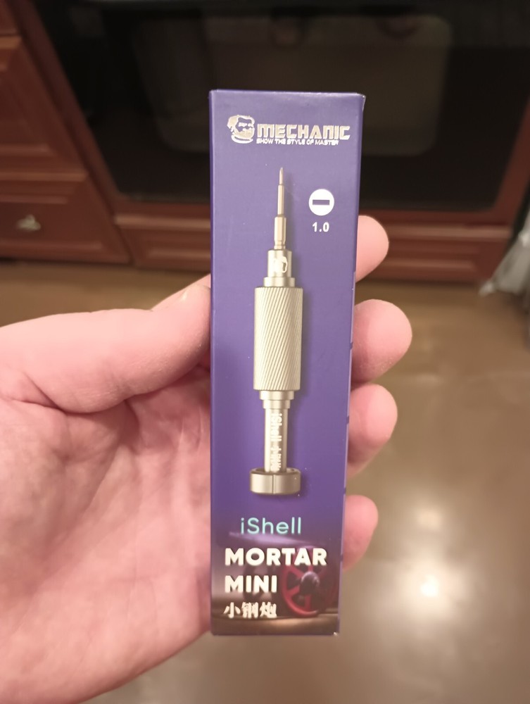 iShell Mortar Mini, TORQUE Precision Screwdriver, Flat Head 1.0 !!NEW!!