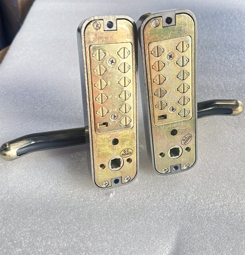 Keyless Double Side Entry Gate Door Lock Mechanical Code Combination Fence Lock