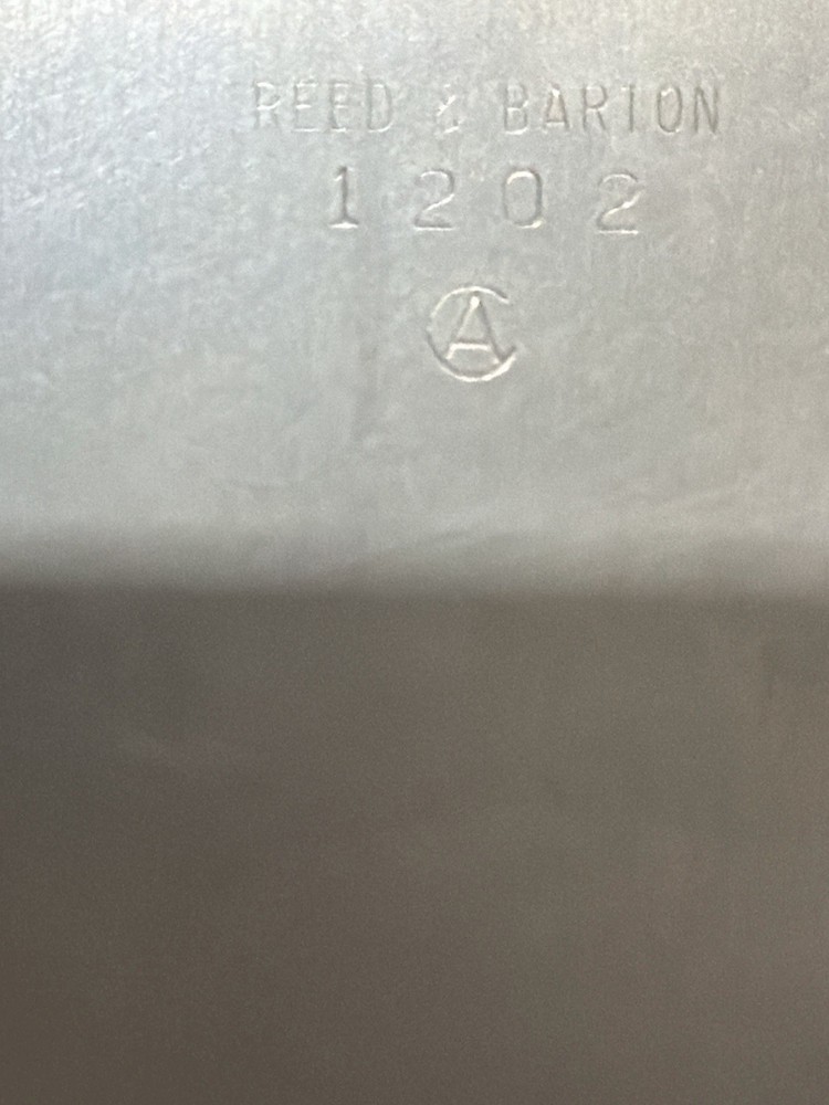 Reed & Barton Silverplate Bowl Set #1202 Large & Small Serving Bowls