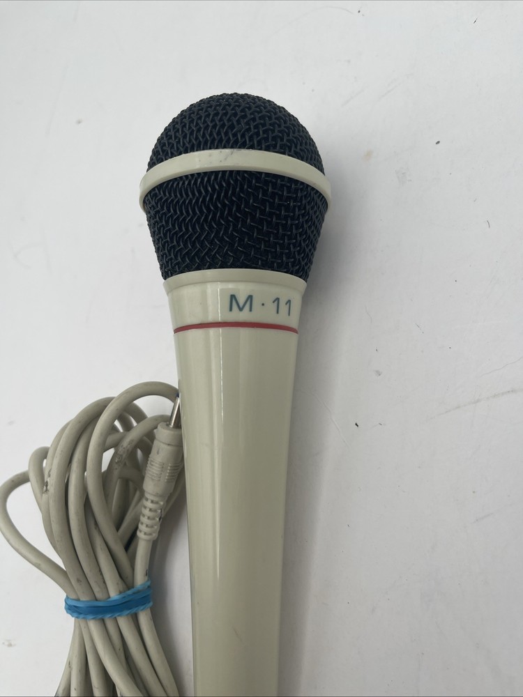 Vintage Koss M-11 Wired Microphone for Voice, Sound Effects, Sampling, Computers