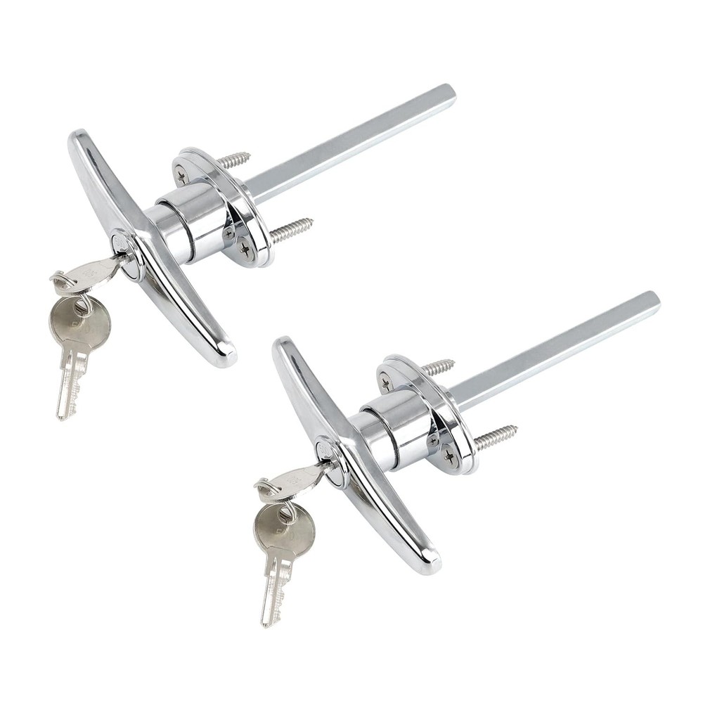 Garage Door T-Handle Replacement Lock, Universal Replacement Hardware Garage ...