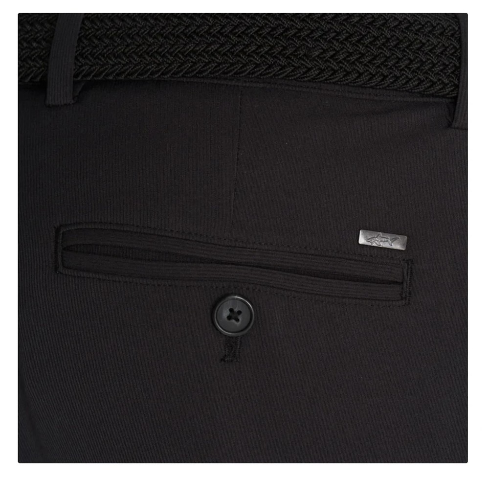 Greg Norman Men's Textured Stretch Chino Pant