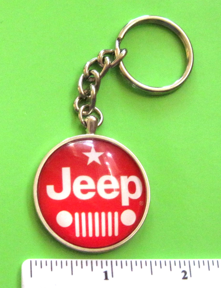 JEEP  emblem - key chain , keychain GIFT BOXED