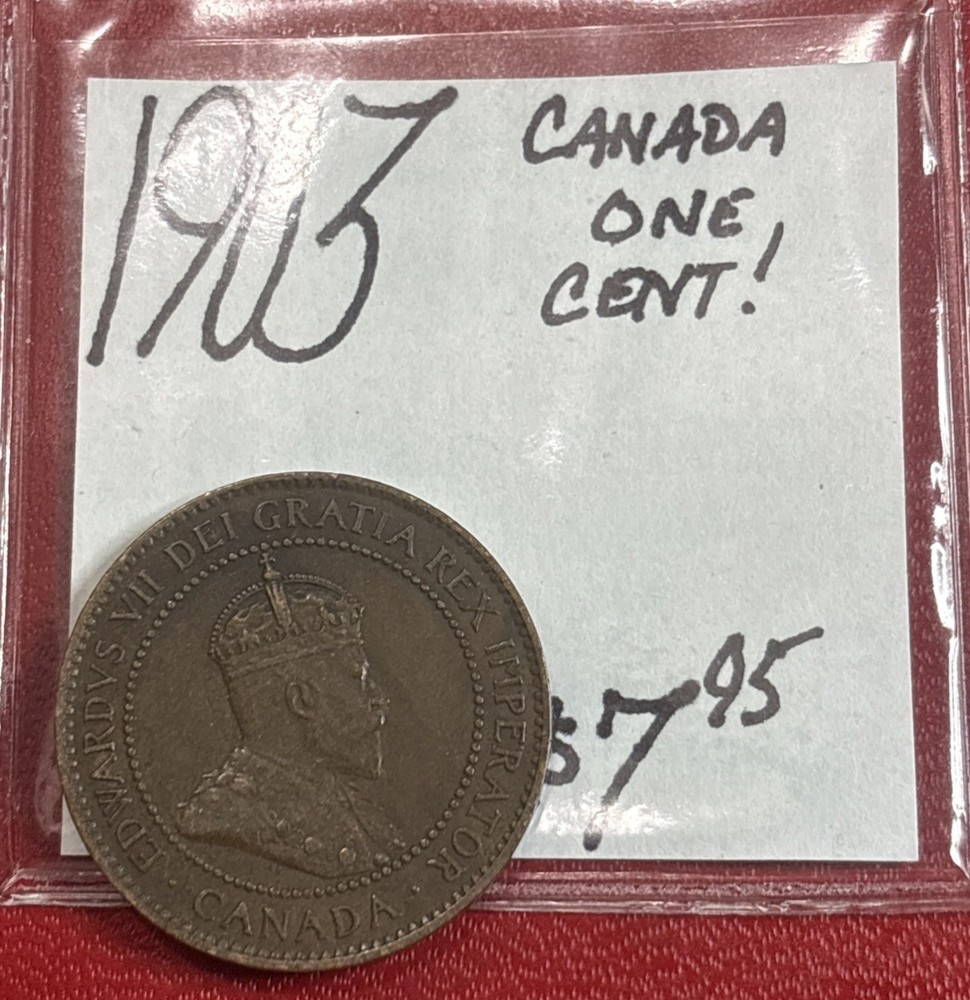 1903 Canada 1 Cent Coin! ENN Coins