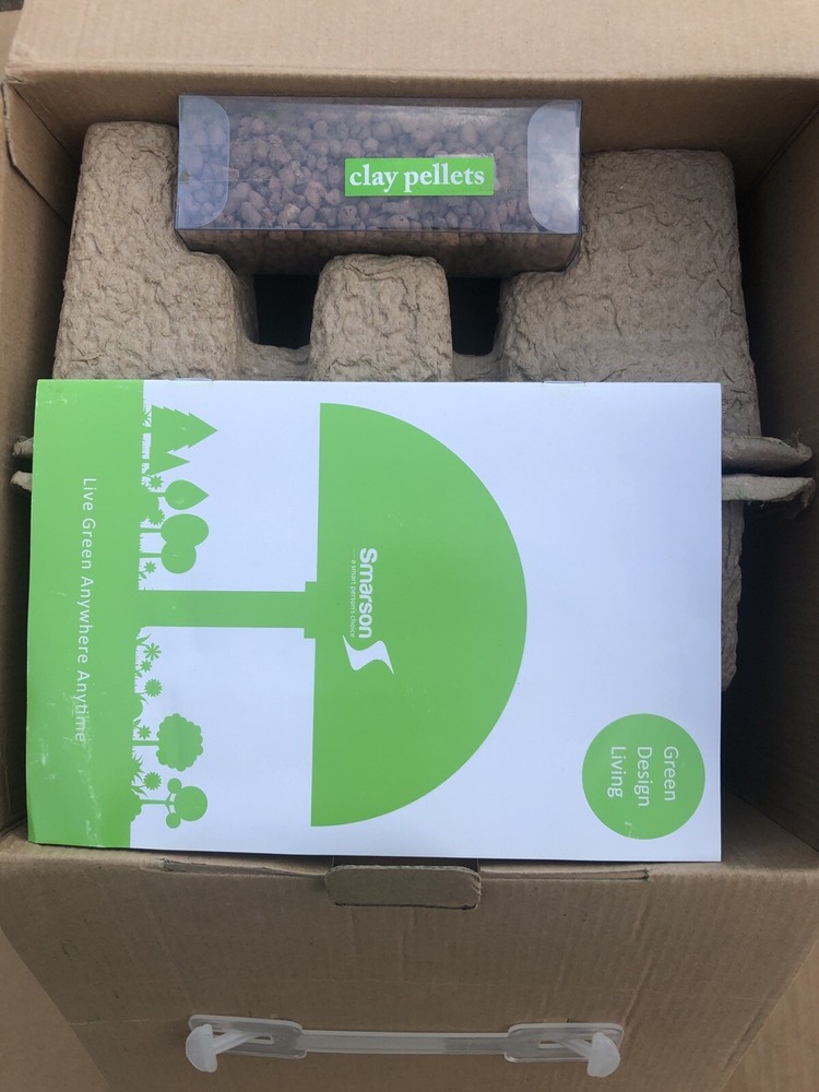 Smarson Hydroponics Garden System, Small, Black In Color.