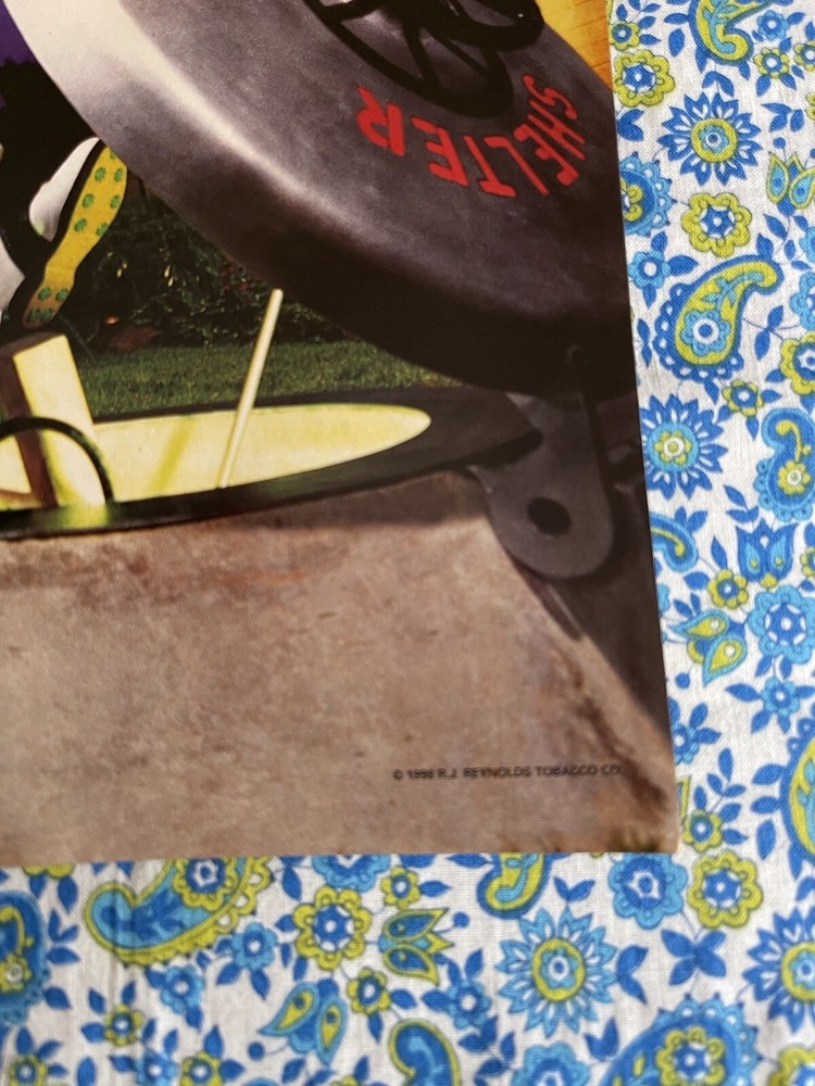 Vintage 1998 Camel Cigarettes Print Ad 2 Page