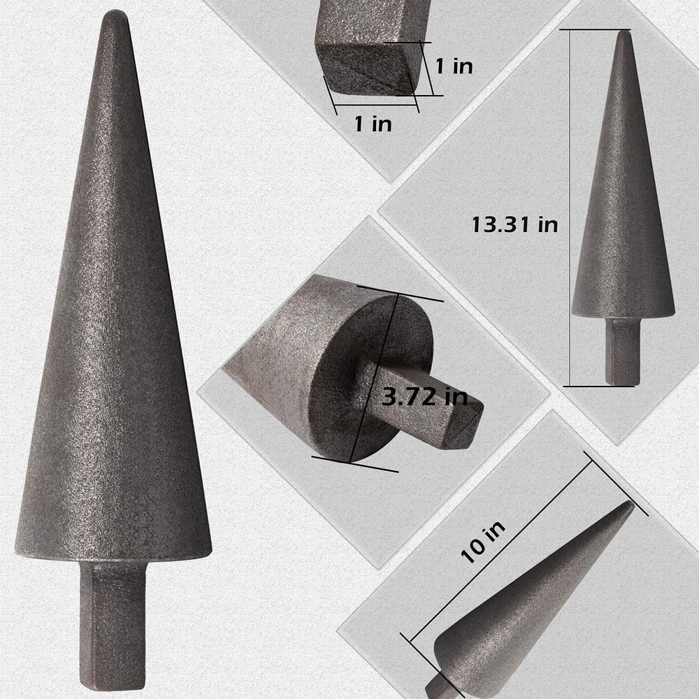 Blacksmith Anvil Mandrel Metal Forming Cone 1" Hardy Blacksmith Forge Vise Tool