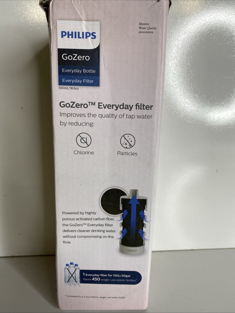 Philips GoZero Everyday Water Bottle & Filter