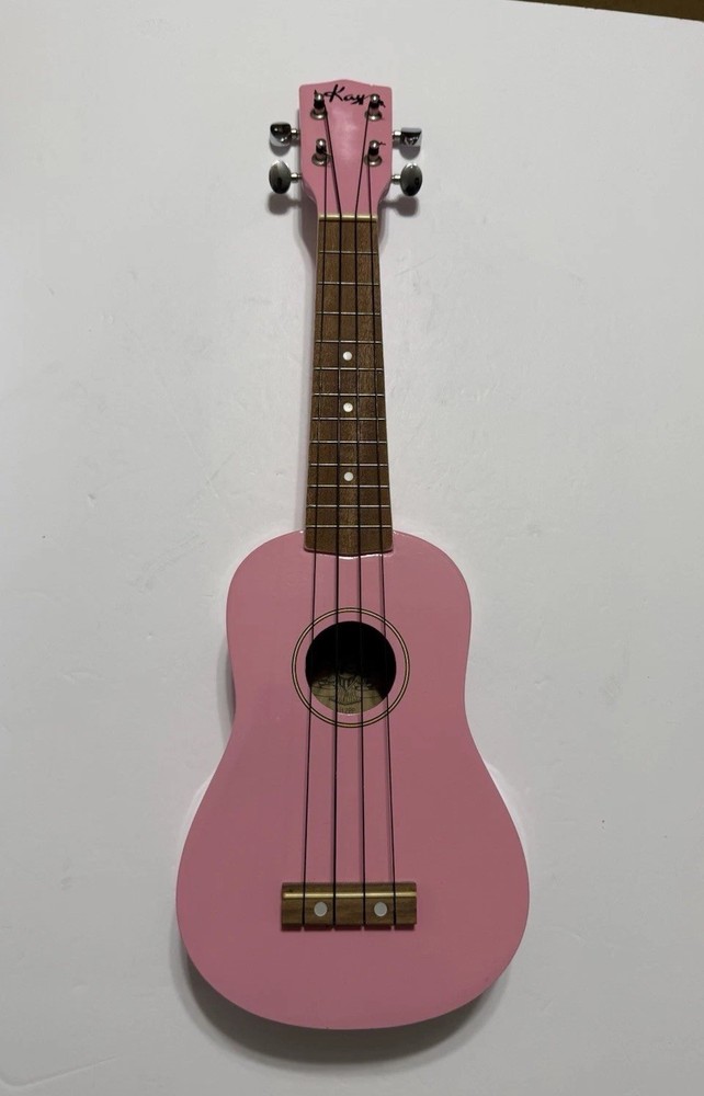 KAY U12PP  Pink Ukulele, Very Good Condition