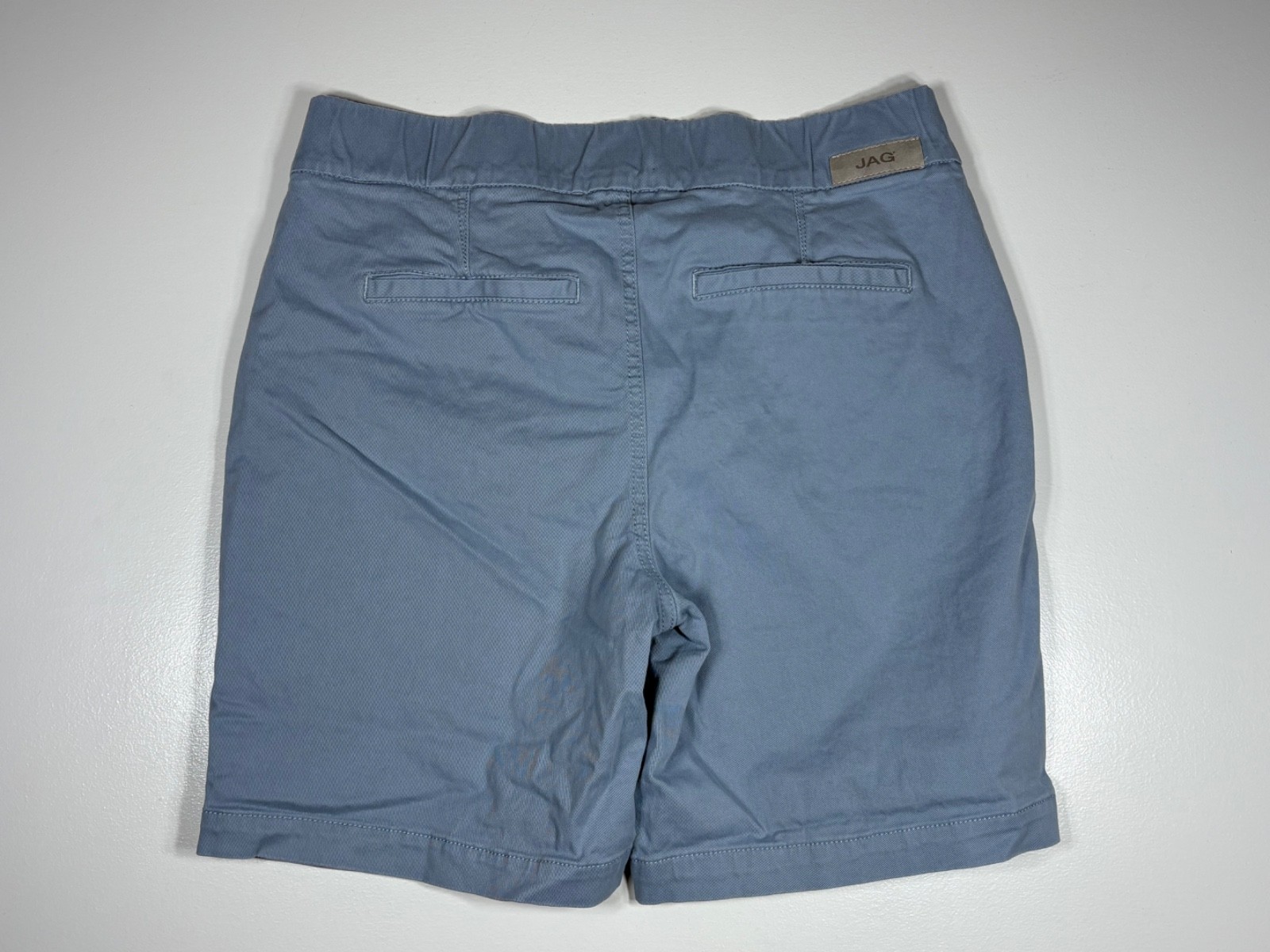 JAG Shorts Women 10 Blue Chino Stretch Casual Summer Travel Coastal Classic