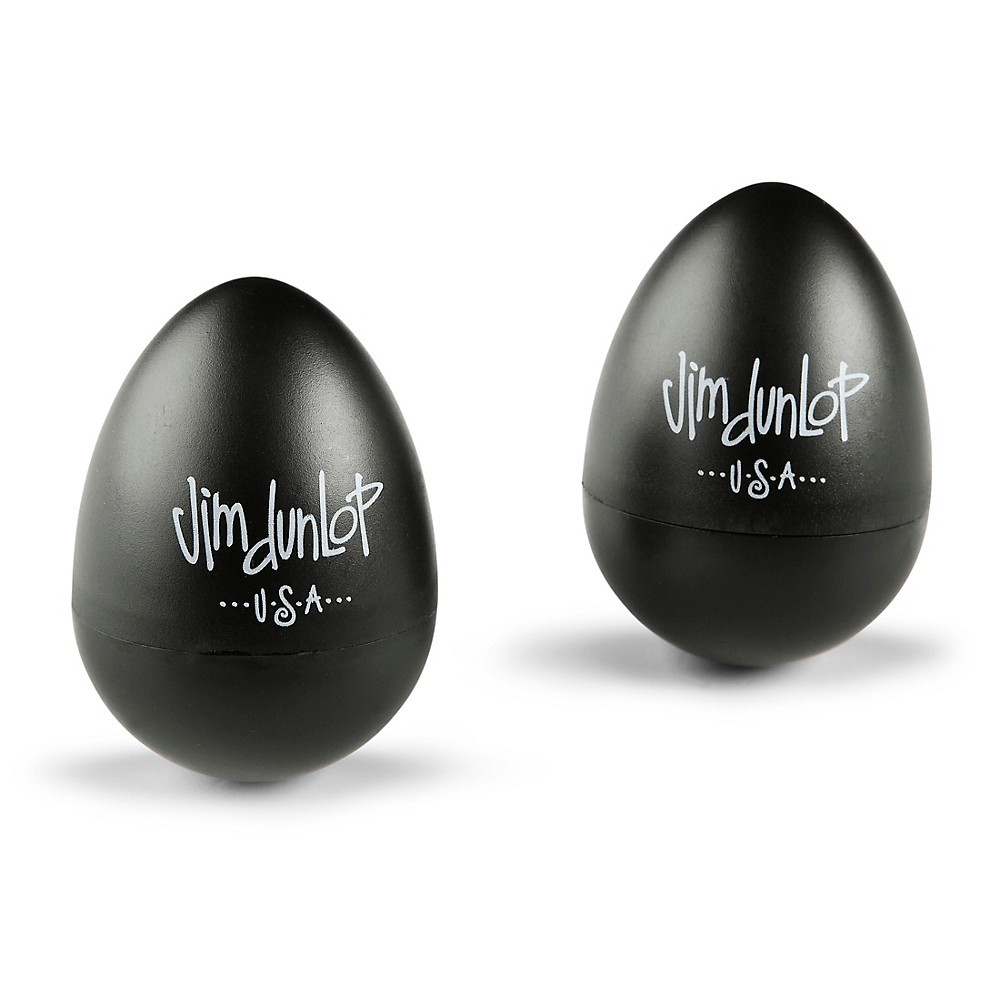 Dunlop 2-Pack Egg Shaker 9103TBK Black