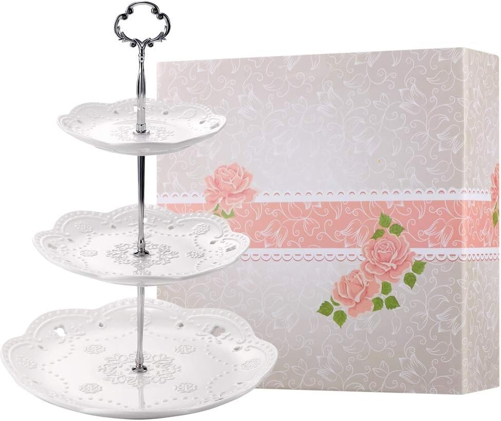 Elegant Pastry Serving Stand - Wedding Dessert Display