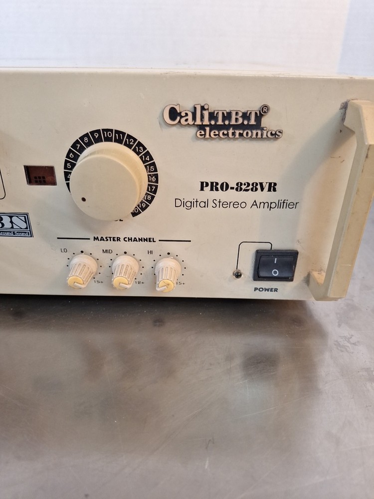 Cali - TBT PRO-828VR DIGITAL STEREO AMPLIFIER-TESTED WORKS GREAT!