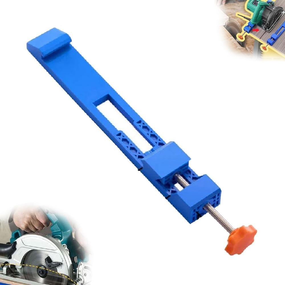 Portable Adjustable Saw Guide Attachment for Circular Cutting Machines