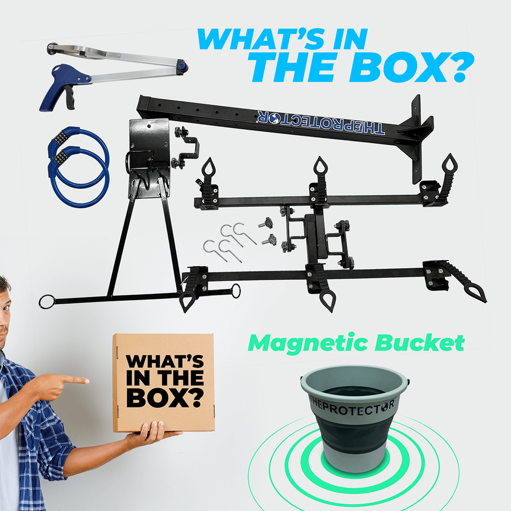 Backpack Blower & Weed Wacker Mounting Bracket, Trailer mount kit