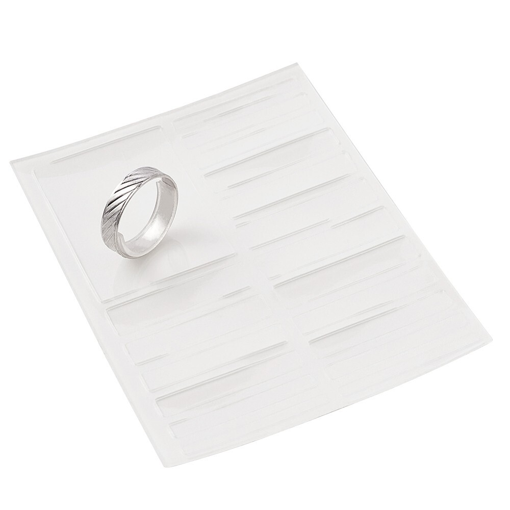 19Pcs Invisible Ring Adjuster-Assorted Sizes Ring Reducer Spacer Ring Guard A3