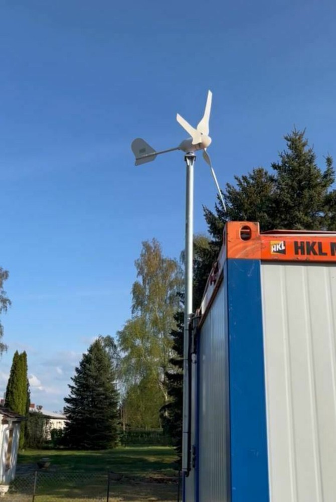 1000W 12V 24V Wind Turbine Horizontal Wind Power Generator With MPPT Controller