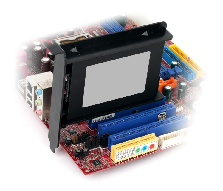 Bytecc Rear Panel 2.5" HDD/SSD Bracket internal slot mounting kit