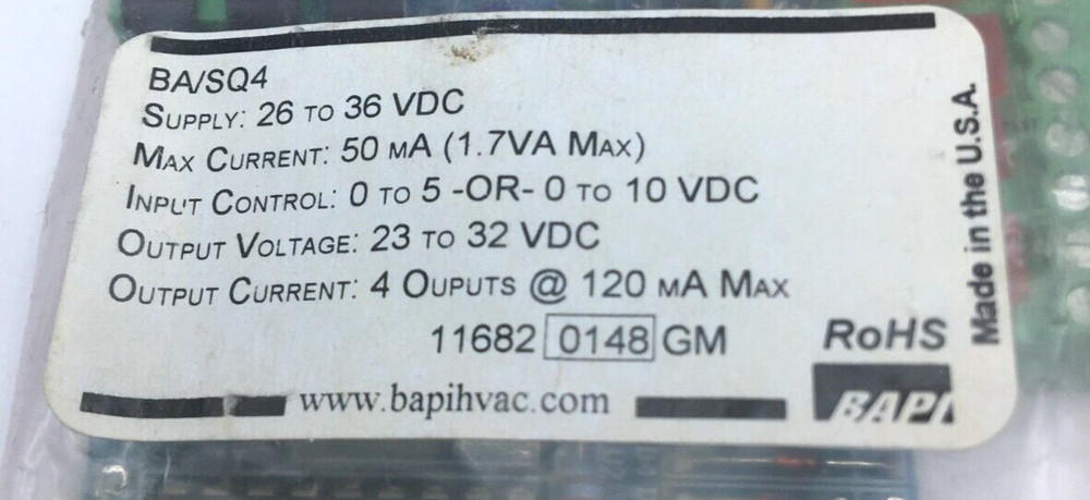 Bapi Four Step Sequencer BA/SQ4 NIP