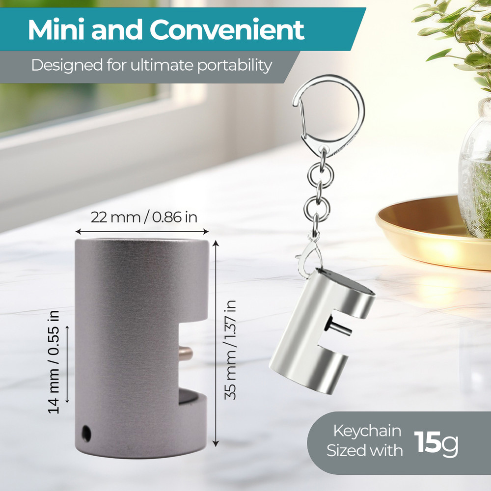 Vogueova SparkMini Smartphone Phone Mini LED Flashlight (USB Type-C)