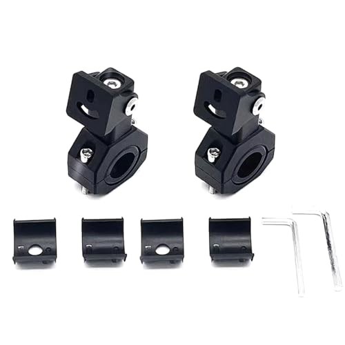 2 Pcs Motorcycle Spotlight Bracket, Heavy Duty Motorcycle Light Mount Bracket