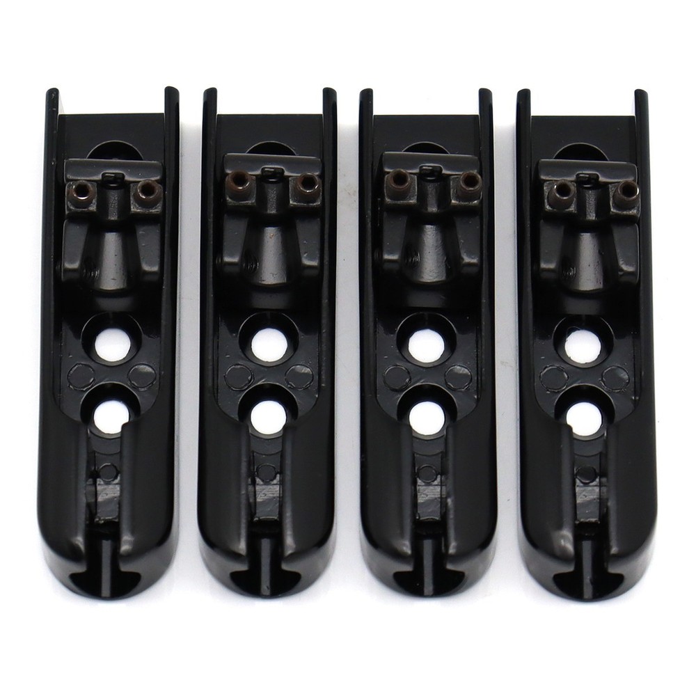 4Pcs Bass Bridge Individual Bridge Tailpiece Single String for 4 Strings Bass