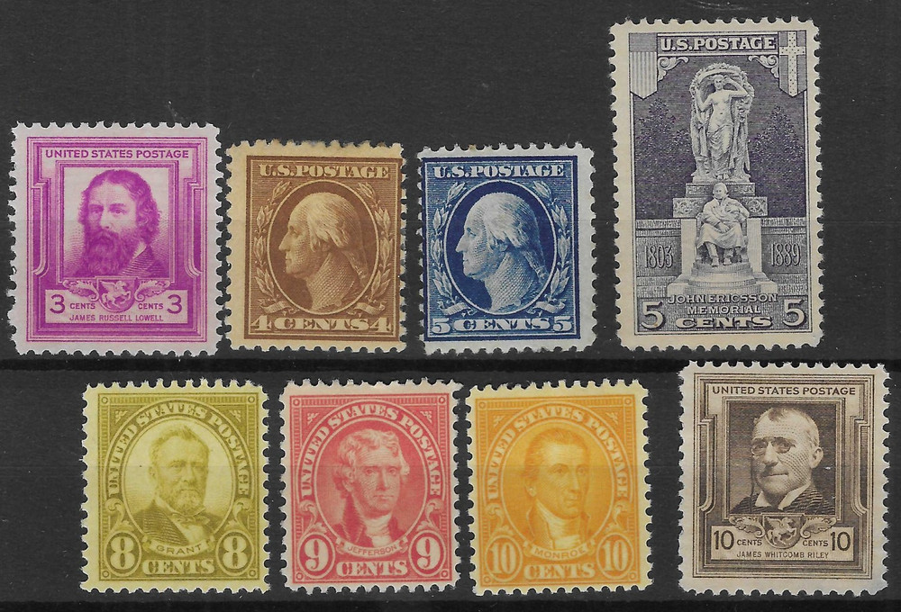 US 1920's-40's Mint Selection (25v)
