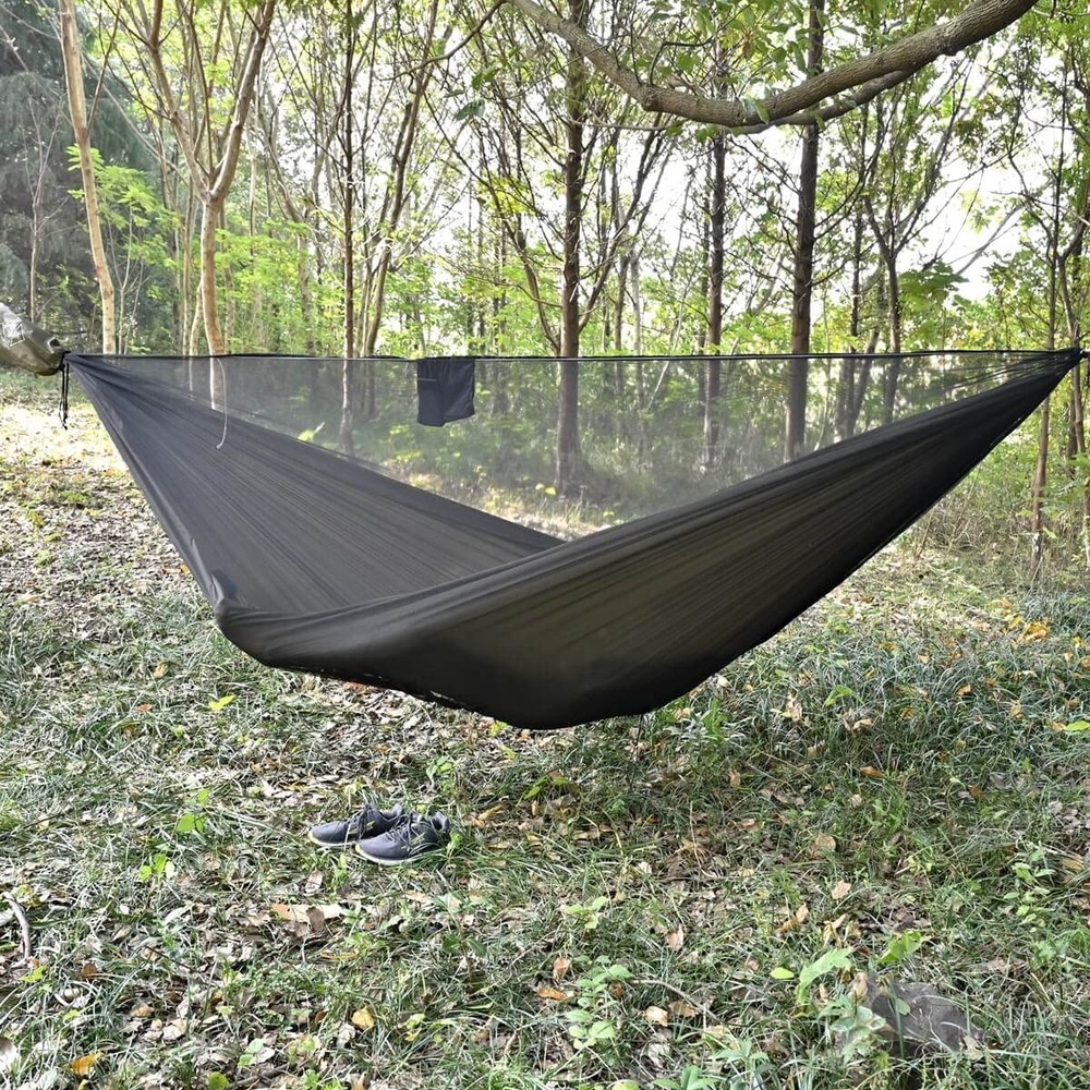 onewind 11ft Camping Hammock with Bugnet, Portable Double 11ft, Od Green