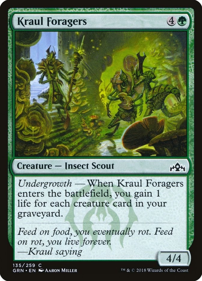 Kraul Foragers Guilds of Ravnica 135 MTG LP